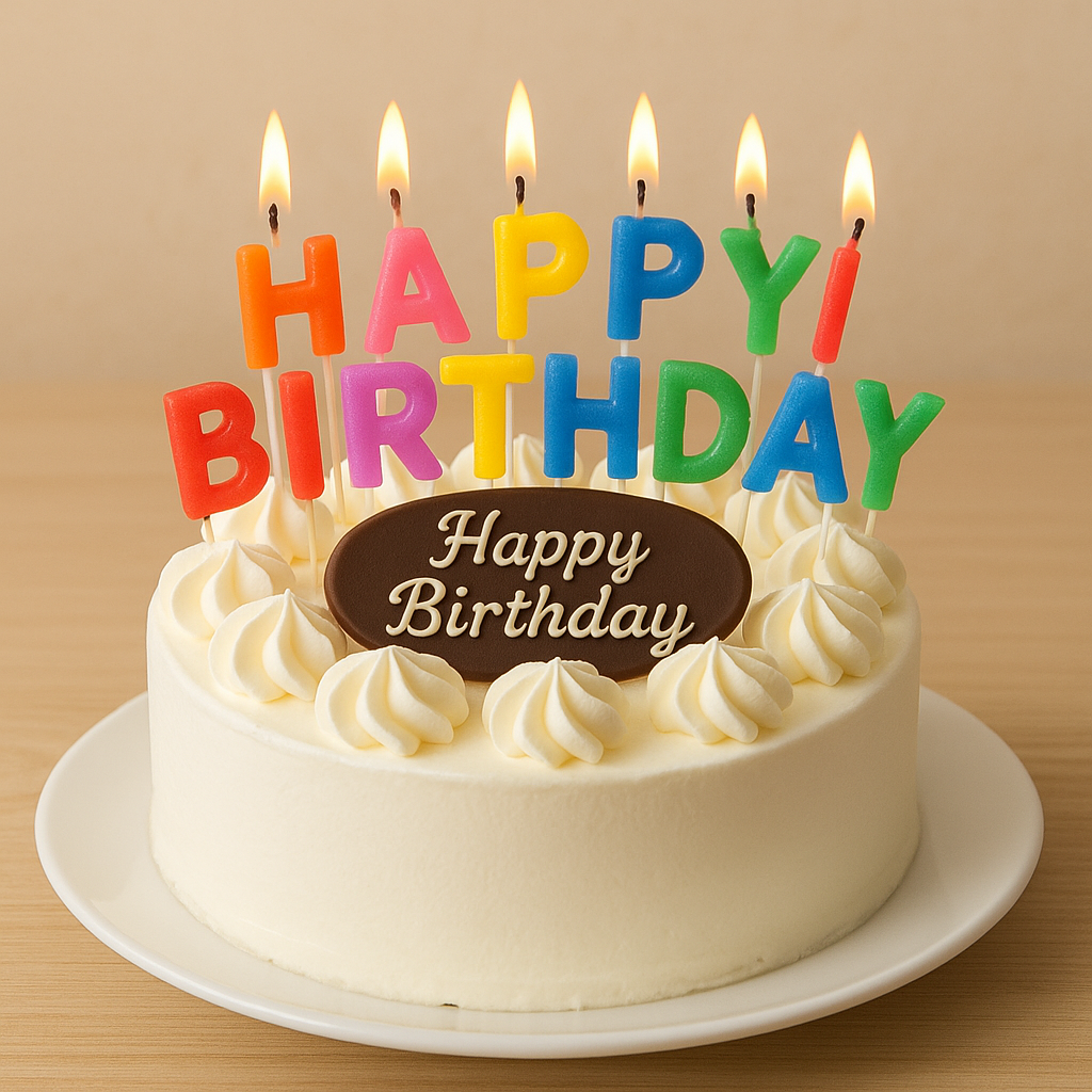 誕生日ケーキ